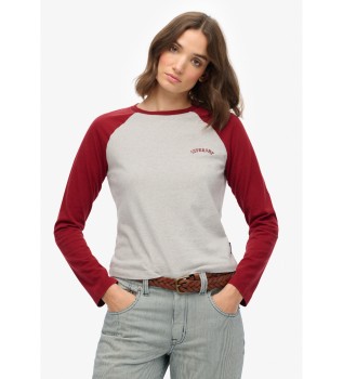 Essential Baseball T-shirt rouge