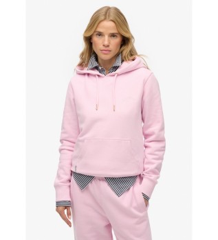 Felpa con cappuccio Essential Logo Emb rosa