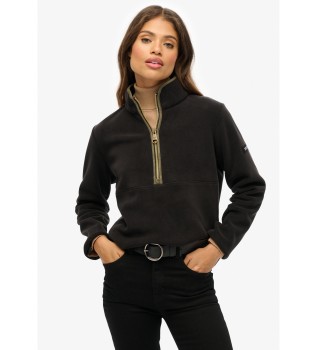 Estate Fleece Half Zip Zwart