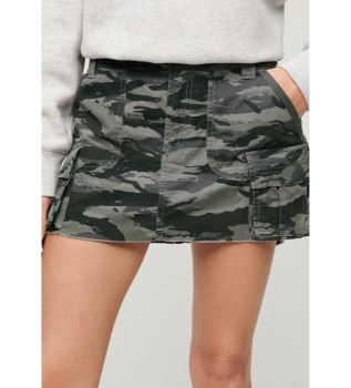 Gonna da paracadute pratica grigia