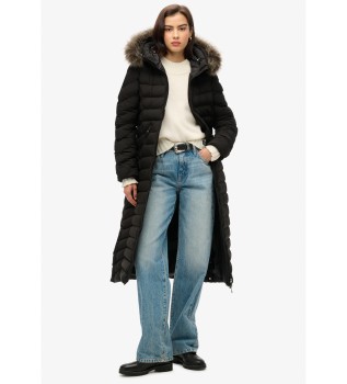 Fuji Dolg plašč črn