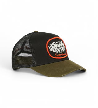 Mesh Trucker Cap schwarz