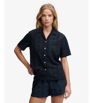 Chemise Heritage Broderie marine