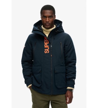 Windbreaker-jakke med htte og broderi Ultimate SD navy