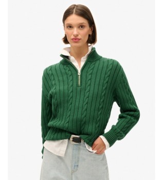 Maglia da rugby Henley verde