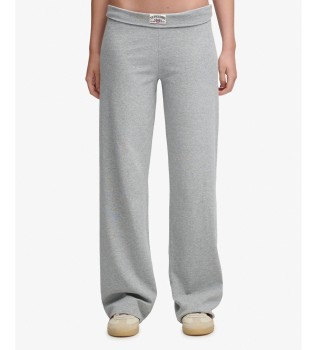 Pantaloni jogger ESS Fold Over grigi