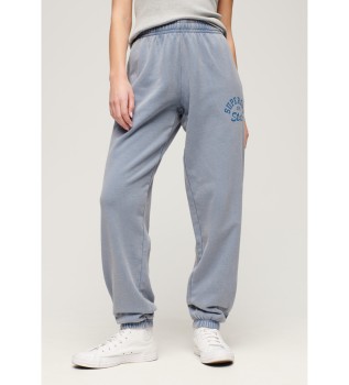 Pantaln Jogger lavado Vintage azul
