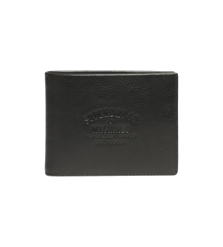 Leather wallet Goods black