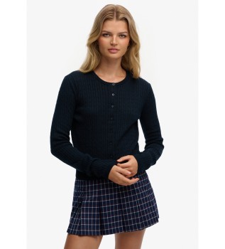 Essential Strickjacke navy