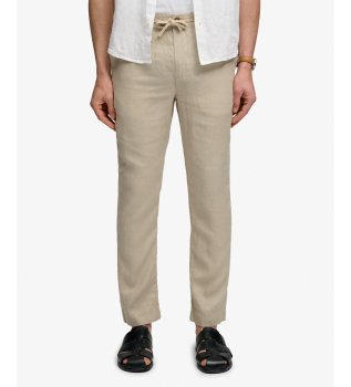 Merchant Linen Pant bukser beige