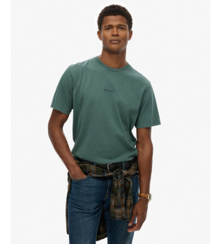 Micro Logo T-shirt Flint Stone grn