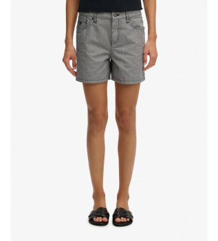 Short Rise Stripe navy