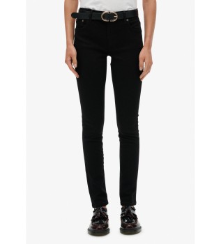 Jeans Mid Rise Skinny noir