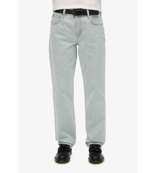 Jeans Rise Straight Blauw