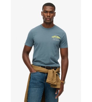 Berg Relaxed T-shirt blauw