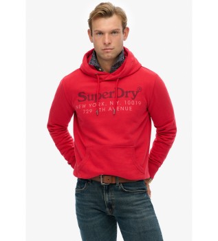 Sudadera NY Venue rojo