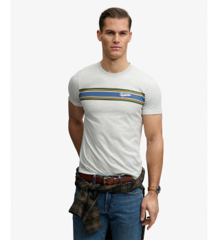 Outdoor Entspanntes T-shirt grau