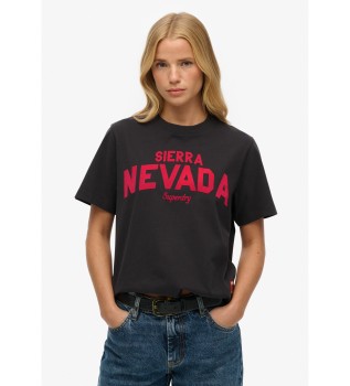 Maglietta nera Outdoor Location