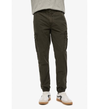 Tailored cargo trousers For green