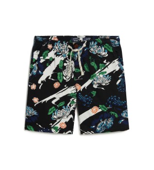 Pantaln corto Bermuda negro