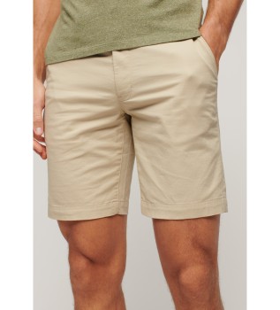 Short chino stretch beige