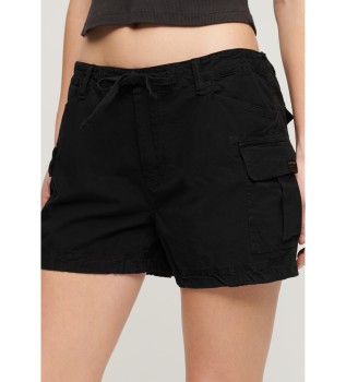 Short tipo cargo negro
