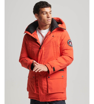 Quilted parka City red