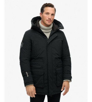 City Padded Parka czarna