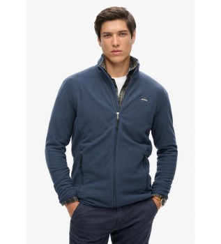 Navy Full Zip Fleece