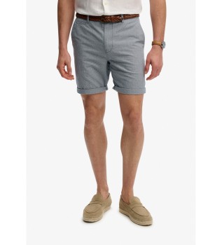 Shorts Premium Textured Chino blue