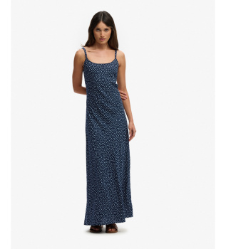 Printed Cami Maxi Dress marinbl�