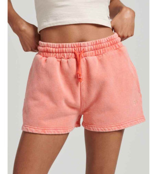 Short de chndal Vintage Wash naranja