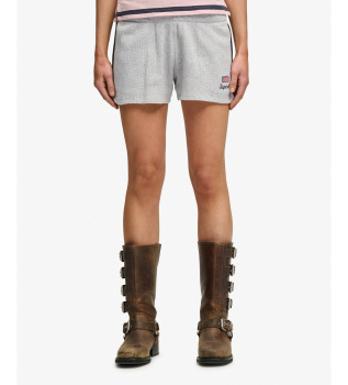 Short gaufr� Retro grey