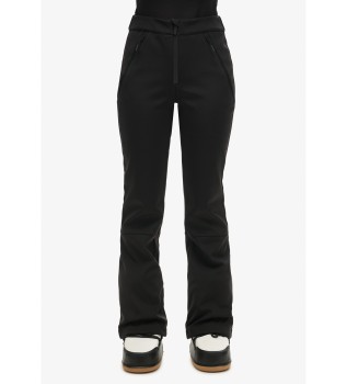Pantaln de esqu entallados softshell negro