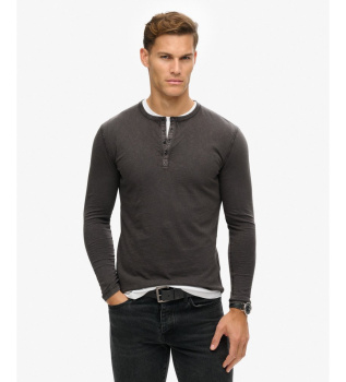 Majica Slub Grandad črna