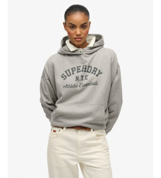 Sudadera Athletic Essentials Relax gris