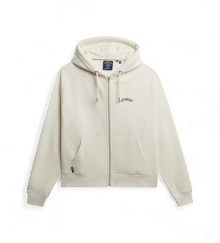 Sudadera Essential Logo beige
