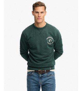 Merchant Graphic sweatshirt green