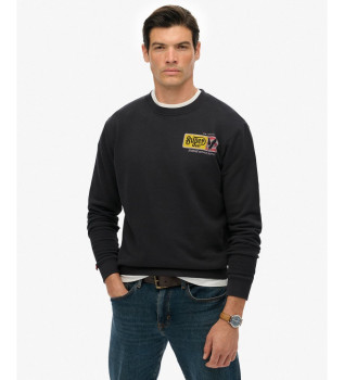 Sweatshirt Service Supply Loose AFB noir