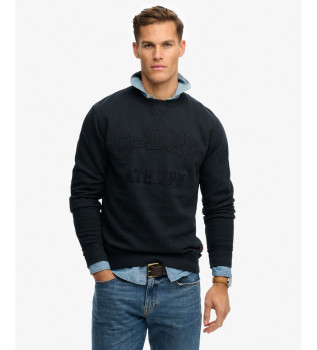 Sudadera Vintage Athletic Tonal marino