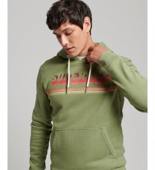 Vintage Shadow sweatshirt green
