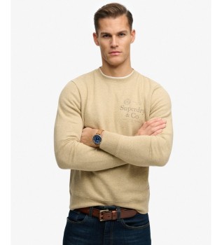 Felpa beige casual 1954 Company