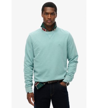 Sweat classique essentiel turquoise
