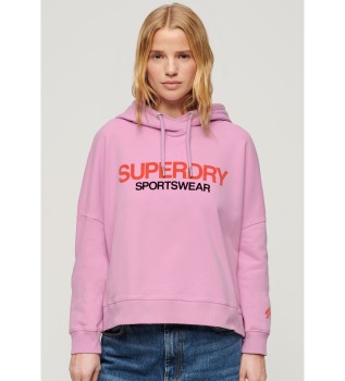 Sportwear majica z logotipom roza barve