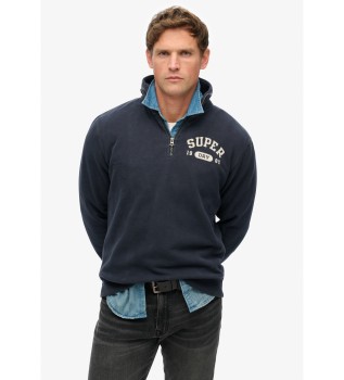 Athletic Essentials Half Zip Sweatshirt Navy