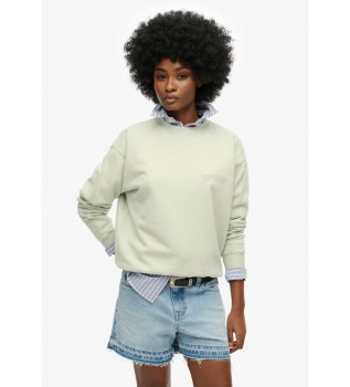 Sport Luxe loose sweatshirt blue