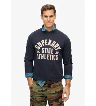 Athletic Essentials navy crew neck sweatshirt