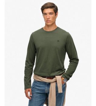 T-shirt essentiel classique vert fonc