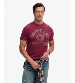 Vintage Relaxed T-shirt burgundy