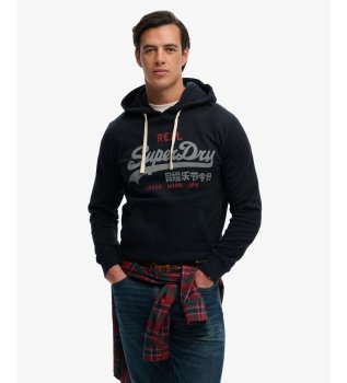 Sweater Vl Classic marineblauw